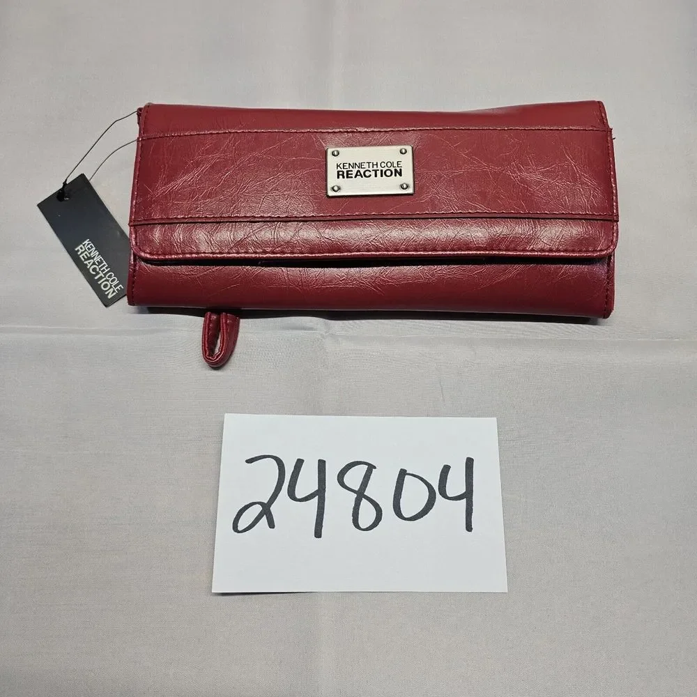 kenneth cole reaction womens Leather wristlet wallet‎